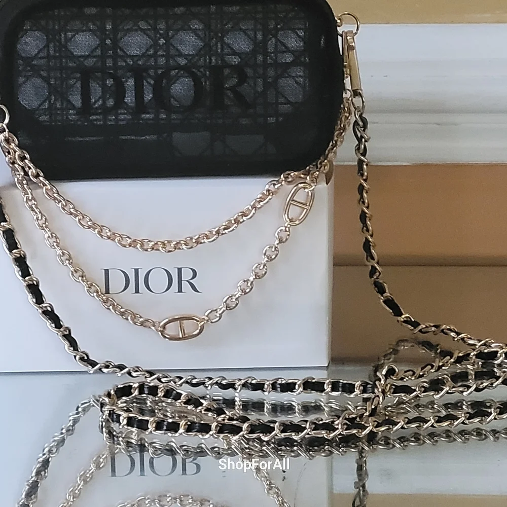 - Dior Black and Gold Women's Bag - Picture 5 of 16